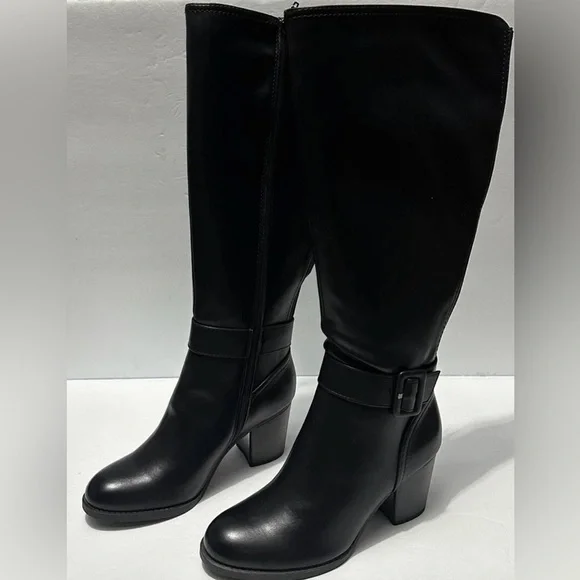 SOUL Naturalizer Black Over the Knee Boots - Picture 4 of 7